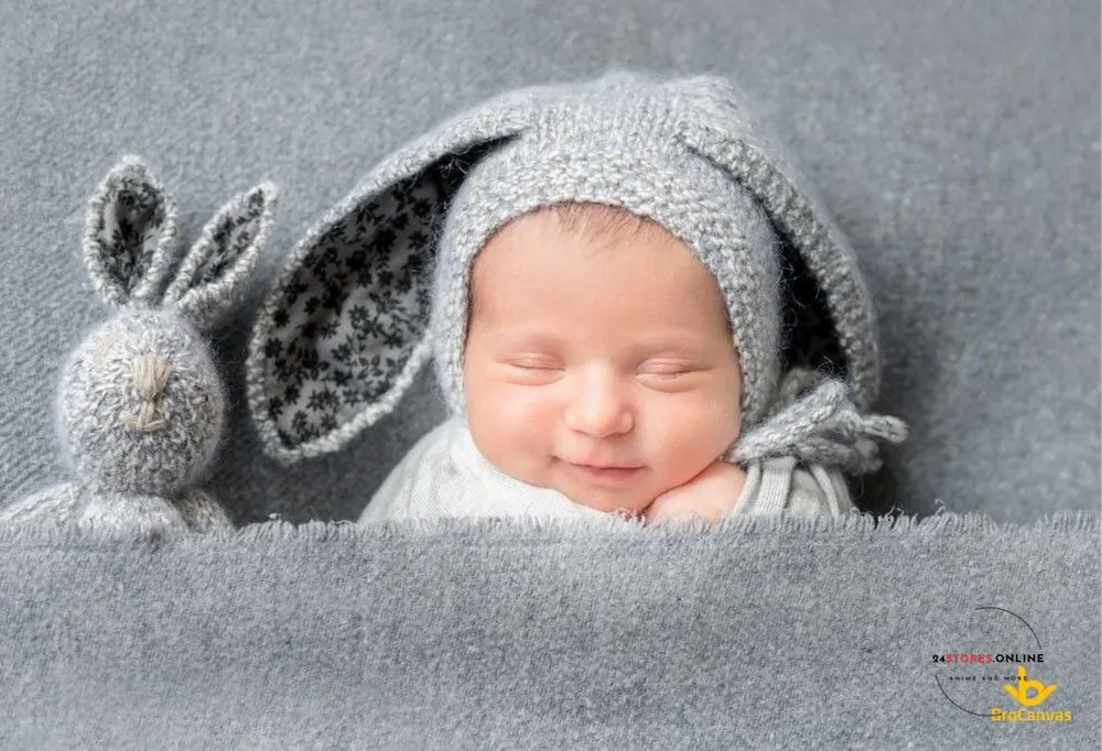 Hình ảnh Giấc Ngủ ấm áp của em bé sơ sinh