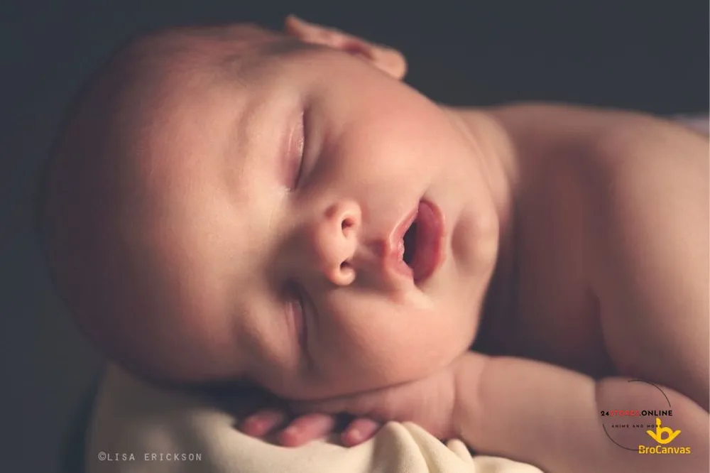 Vẻ đẹp quyến rũ đáng yêu của hình ảnh em bé sơ sinh